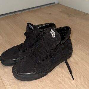 Vans Black Skateboard Shoes